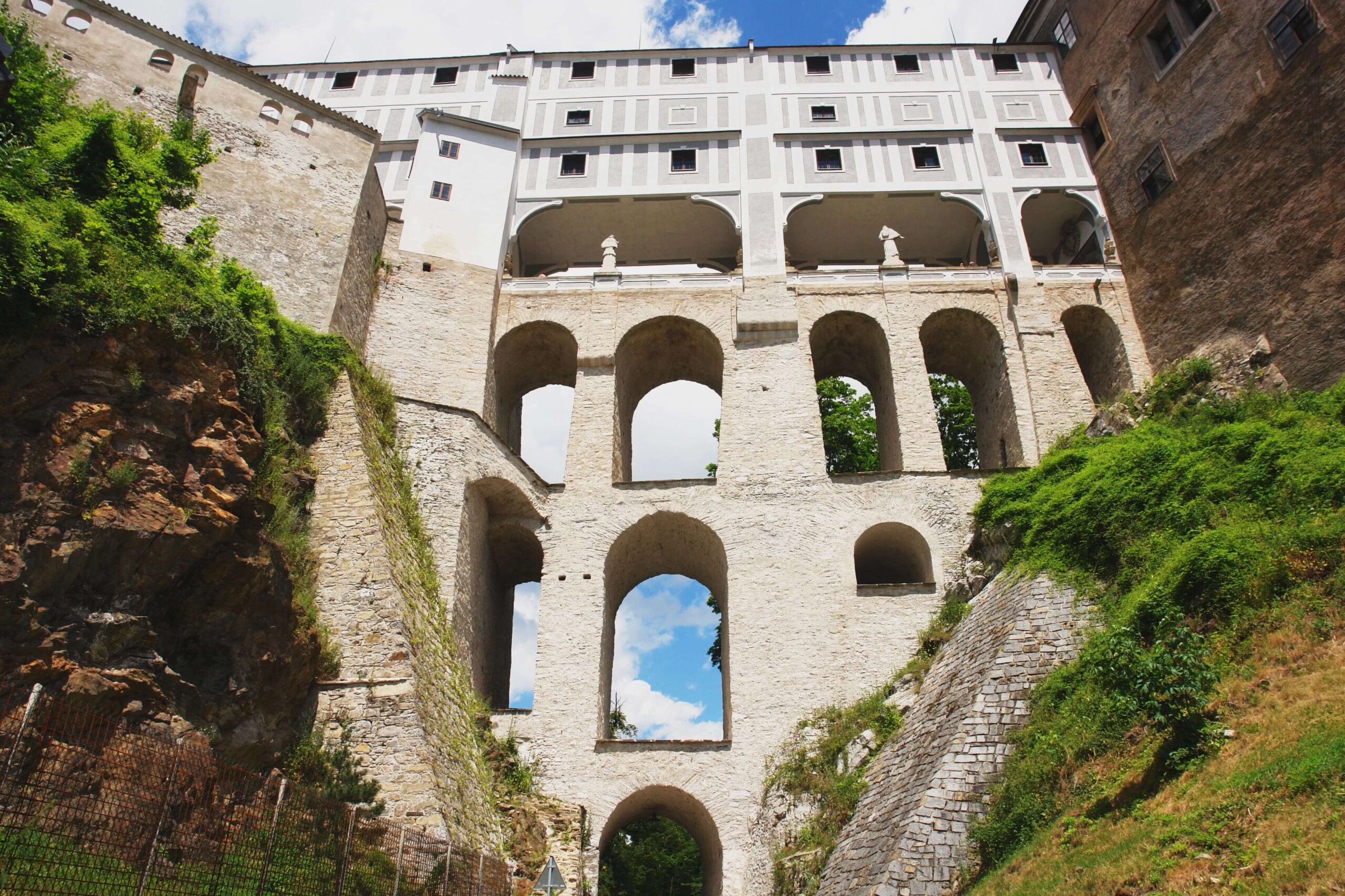 Cloak Bridge in Cesky Krumlov