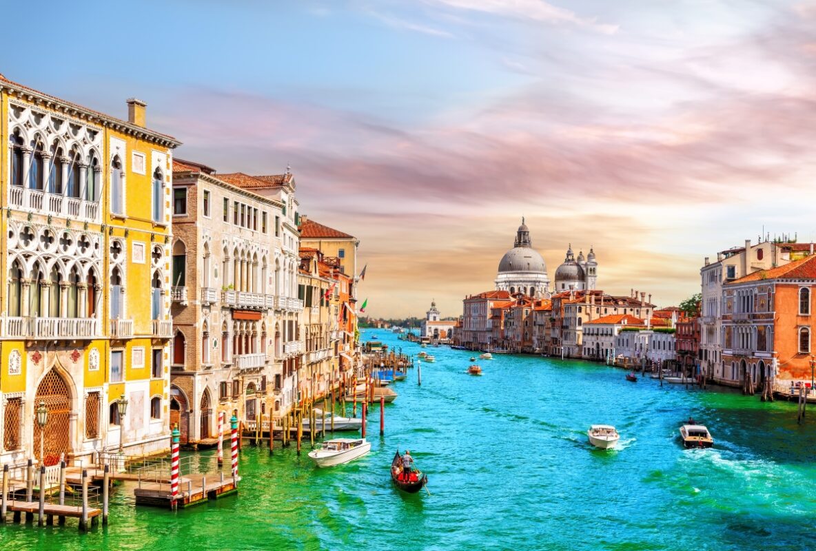 One of the most romantic places in italy, venice