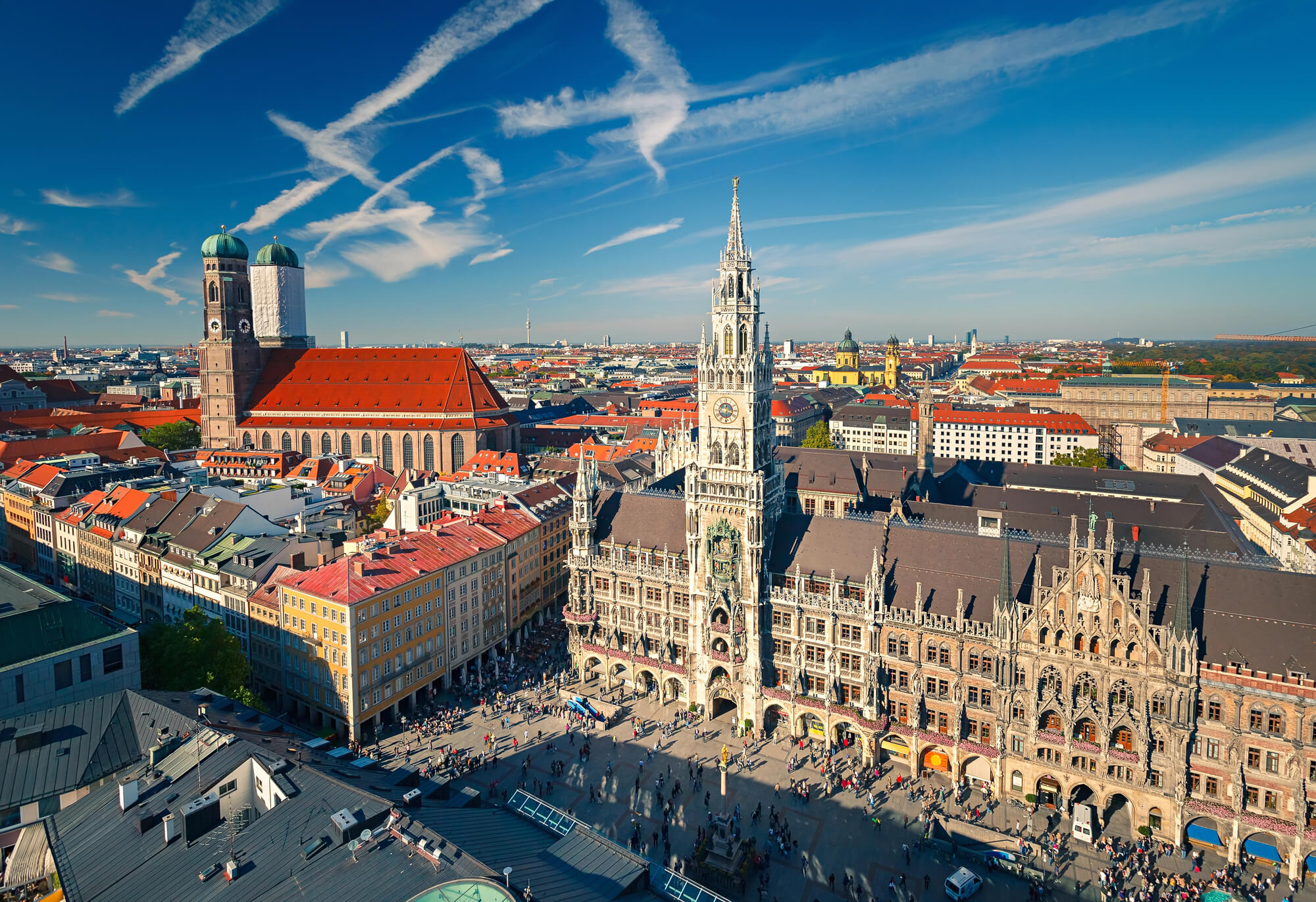 Marienplatz square in Munich