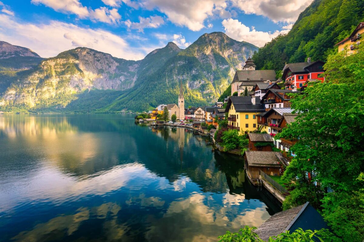 Mountain village of Hallstatt