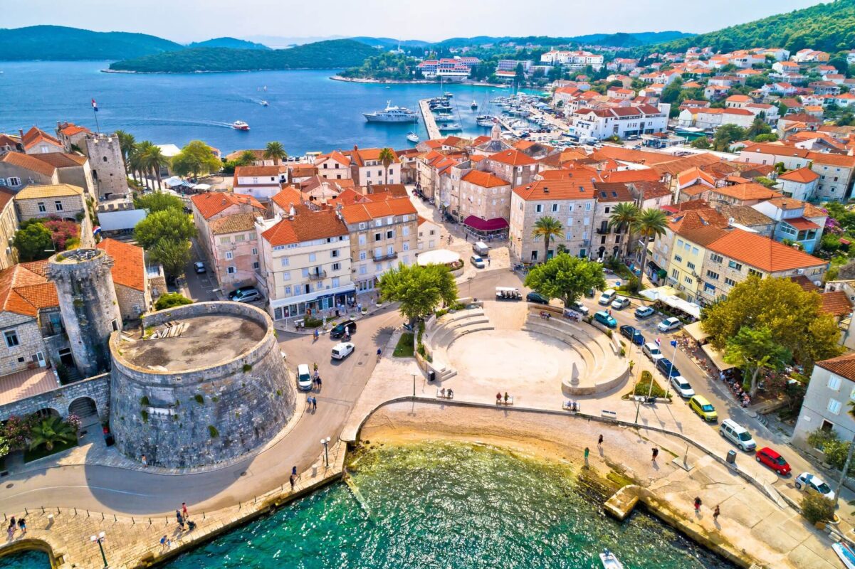 Historic town of Korcula