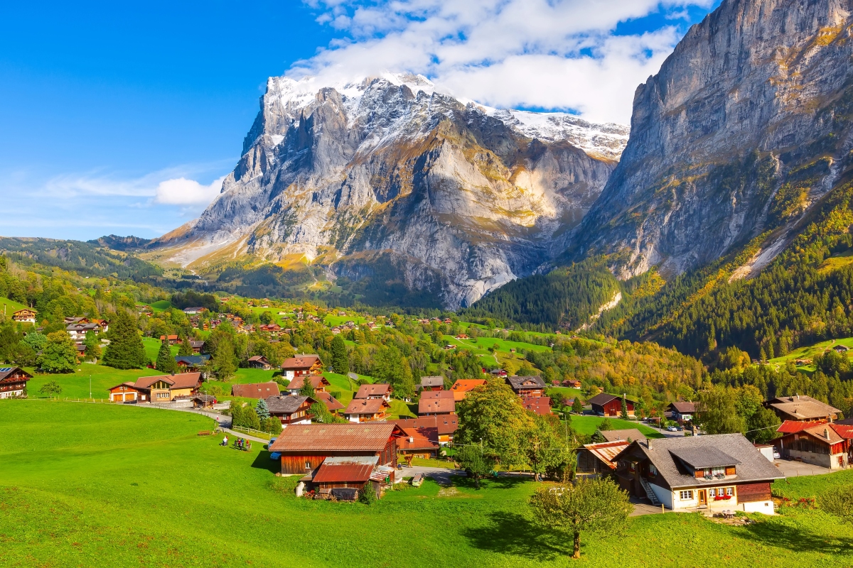 Charming village of Grindelwald