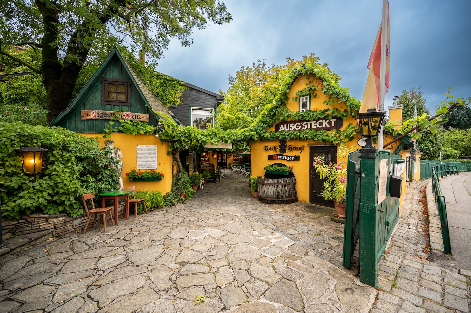 Grinzing charming village near Vienna