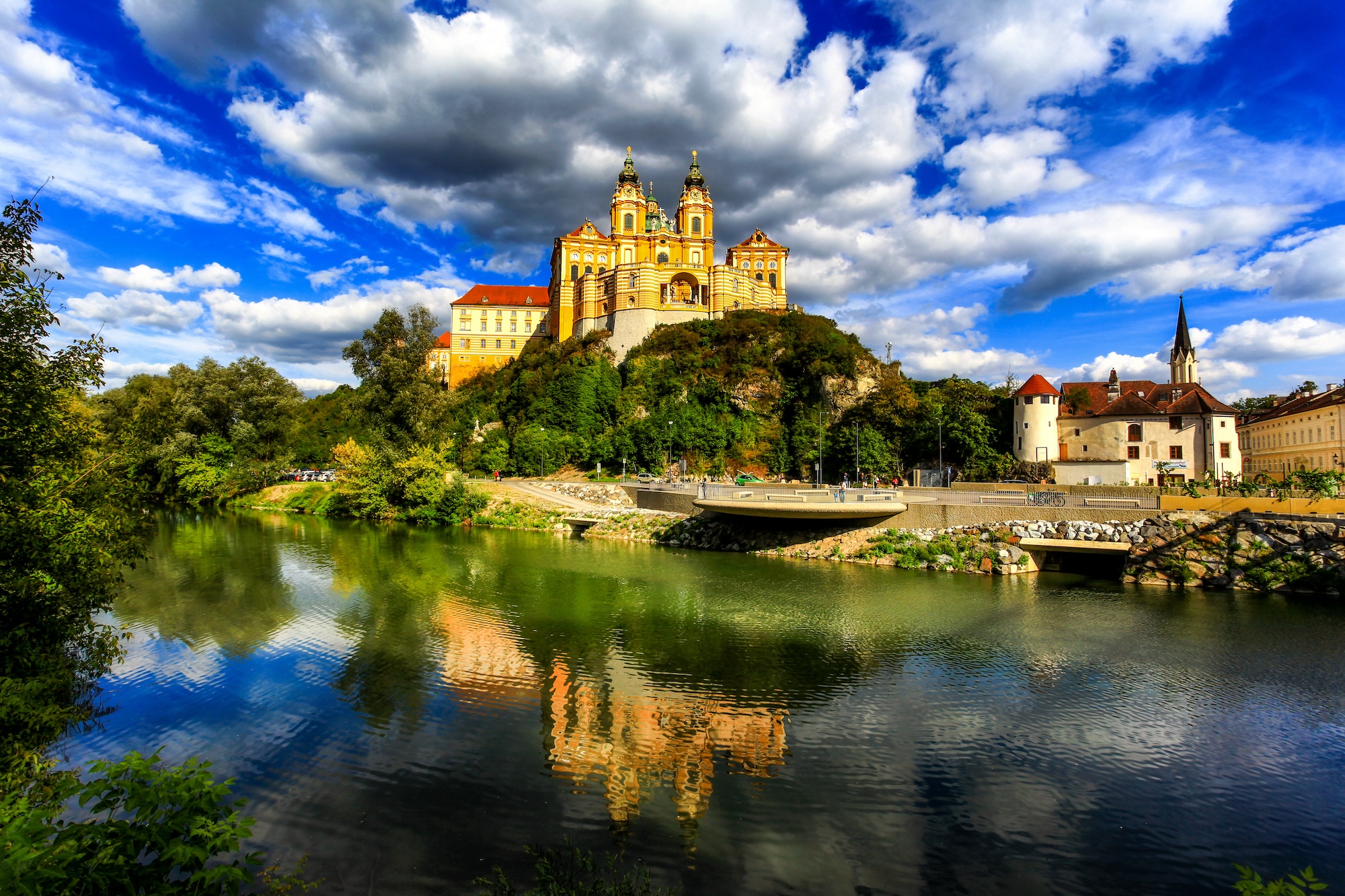 Melk, picturesque town in Austria