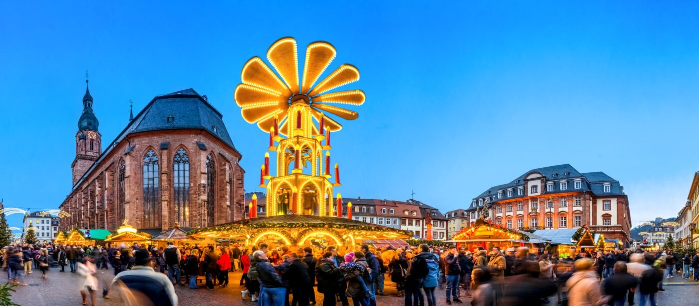 Chrimat market in Heidelberg