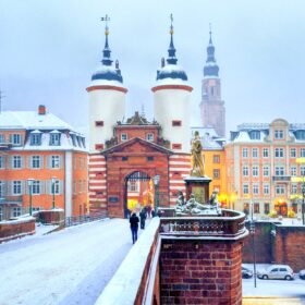 Heidelberg during winter