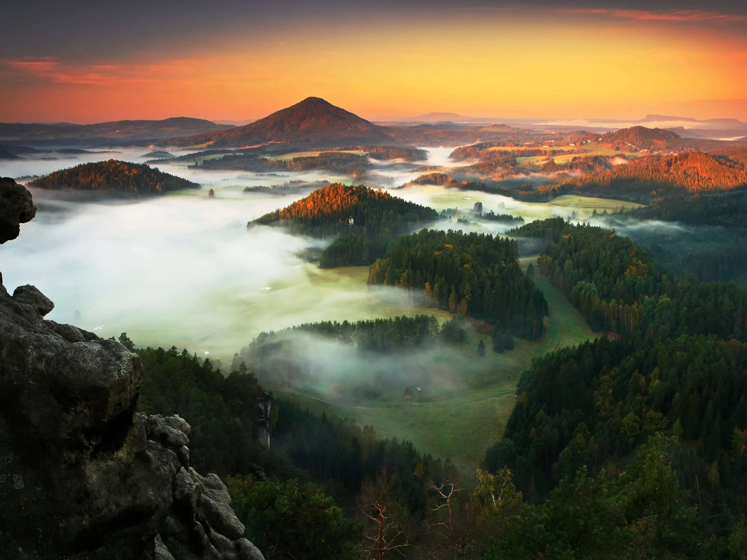 The Czech countryside is breathtakingly beautiful