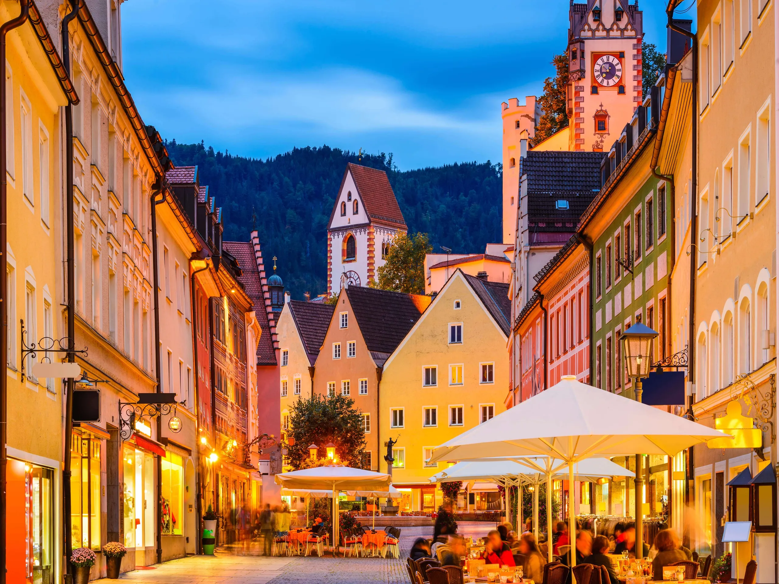 Germany has many beautiful smaller cities and towns to choose from, such as Füsssen
