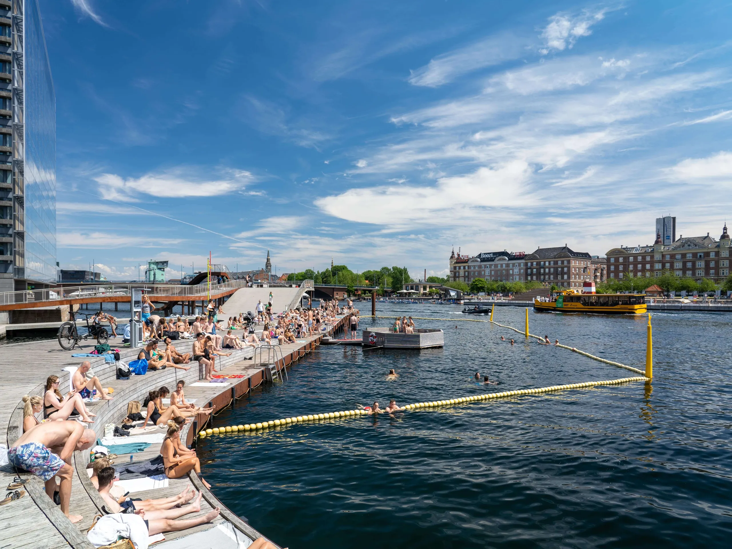 Swimming in Copenhagen