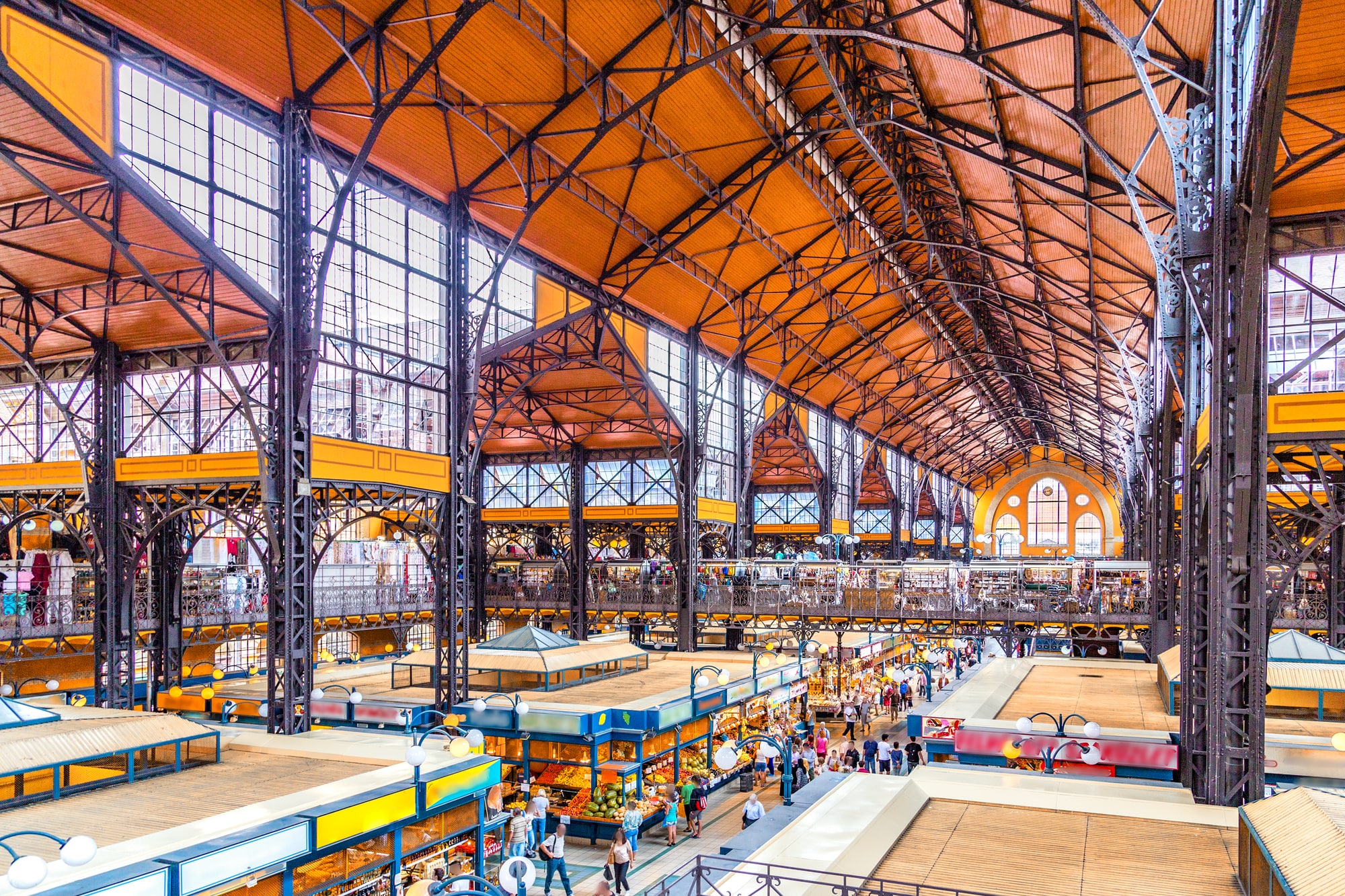 Visit the Budapest central market